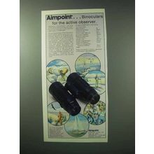 1983 Aimpoint Binoculars Ad - For the Active Observer