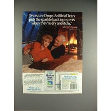 1992 Bausch & Lomb Ad, Debbie Reynolds, Richard Hamlett