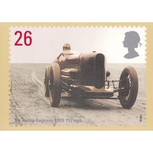 Henry Segrave Motor Racing Speed Champion Limited Postcard