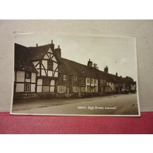 HIGH STREET, LACOCK, WILTSHIRE. unused postcard RP by Sweetman 1950s (a) #