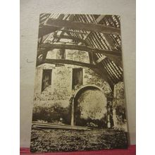 THE OLD BARN, LACOCK, WILTSHIRE unused antique postcard C. J. Butler #