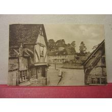 15th C. HOUSE, HIGH ST, LACOCK, WILTS. unused antique postcard C. J. Butler (a #