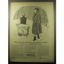 1959 Ladies' Home Journal Magazine Ad - What's the best climate for advertising