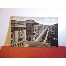 VIALE DELLA VITTORIA, ANCONA, ITALY unused antique postcard RP =