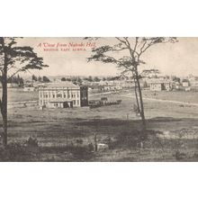 A View From Nairobi Hill African Old Rare Postcard