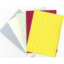 A6 Embossed Paper. 10 Sheets. Hearts. Cardmaking Scrapbooking Crafts