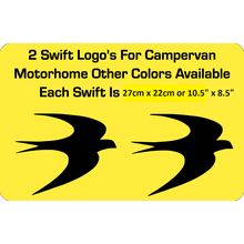 Swift Motorhome Decal Stickers Swift Birds Other Colors Available