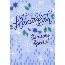 Happy Hanukkah To Someone Special - HANUKKAH GREETING CARD - 46919