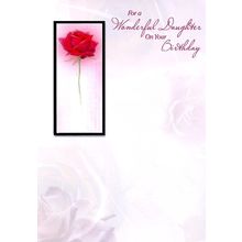Fore A Wonderful Daughter - Birthday Greeting Card - 1240C