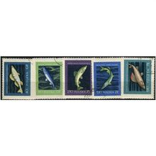 1958 Michel 1051/1055 - cancelled