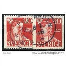 1945 Michel 314Dl+314Dr - fine used (o)