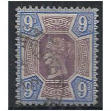 1887 SG209 9d Purple/Blue Fine Used . ..