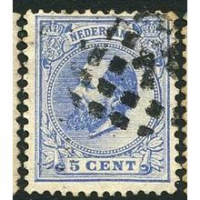 1872/1888 NVPH 19 - fine used (o) - Puntstempel 78 = Naarden