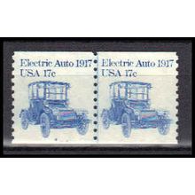 1906 17c Electric Auto Fine MNH Dry Gum CNP Left 4 PA0448