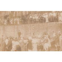 Ventnor Isle Of Wight Childrens Church Mission Preacher Old Real Photo Postcard
