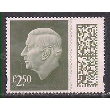 GB 2024 KC 3rd £2.50 Gooseberry Green Machin Used SG V5026 ( L680 )