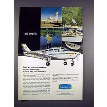 1971 Beechcraft Musketeer Plane Ad - Be There!