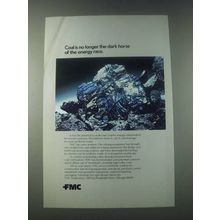 1977 FMC Mining Equipment Ad - Coal is No Longer the Dark Horse