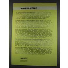 1982 Hughes Aircraft Ad - Carbon-Dioxide Rangefinder