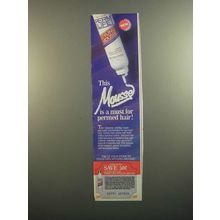 1984 Revlon Perm Life Styling Mousse Ad - A Must