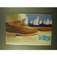 1986 London Fog Sea Tracs Shoes Ad - Fleet Footed
