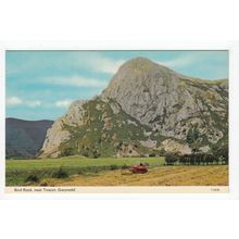 Towyn Tywyn Bird Rock Merionethshire Postcard 0438