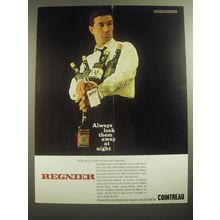 1965 Cointreau and Regnier Liqueur Ad - Always lock them away at night