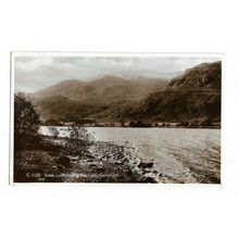 Loch Lubnaig And Ben Ledi, Callender, RP Postcard.