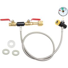 CGA320 CO2 Cylinder Refill Adapter Hose, CO2 Refill Station Connector Kit for Fi