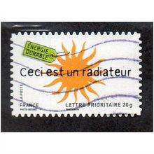 FRA 2008 (55c) 'SUSTAINABILITY - SUN' FINE USED (EBID20803)