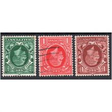 sg439wi - sg441wi a very fine used inverted wmk set (C1898)