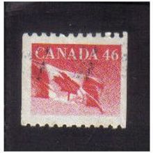 1989 canada flag 46c f/u sg1365