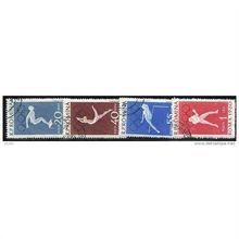 1960 4 different values - #216 cancelled