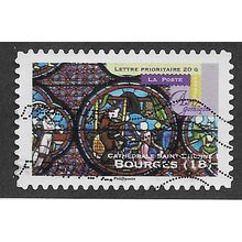 FRA 2011 (58c) 'GOTHIC ART - BOURGES 18' FINE USED (EBID56-551)