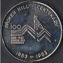 1983 Australia Medallion Centenary of Broken Hill