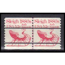 1900a 5.2c Sleigh Very Fine MNH Dry Gum CNP Left 4 PA0358