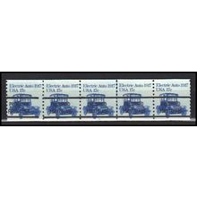 1906a 17c Electric Auto Very Fine MNH Dry Gum PNC 3A/5 Gap 2L AA0147