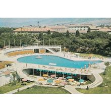 Swissotel Grand Efes Izmir Turkey Swimming Pool 1970s Postcard