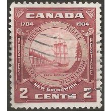 Canada 1934 SG334 2c Red-Brown Good+ Used ..