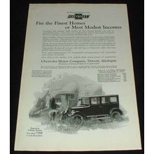 1923 Chevrolet Superior 5-Passenger Sedan Ad!