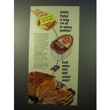 1951 Swift's Premium Ham Ad - Famous Goodness