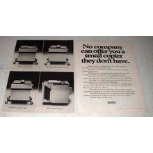 1978 Xerox Ad - 3100 Portable & 3400 Sorter Copier