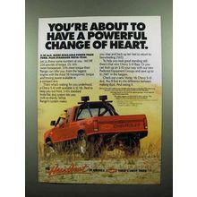 1989 Chevy S-10 Baja Pickup Truck Ad - Change of Heart