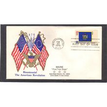 FDC Boerger Cachets 1655 13c Maine (Cachet-U/A) CV00710