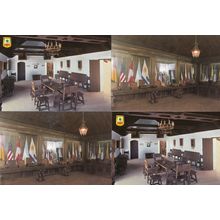 Sala De Drapeaux Capitular Room World Political Flags 4x Spanish Postcard s