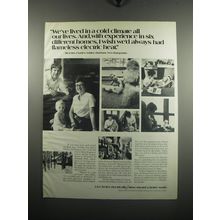 1972 Edison Electric Institute Ad - We've lived in a cold climate all lives