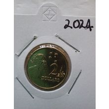 Australian 2024 $2 - Low Mintage - Circulated