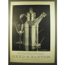 1961 Reed & Barton Milk Can Shaker Advertisement