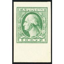 531, Mint Superb NH 1¢ Imperforate - JUMBO MARGINS - Stuart Katz
