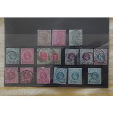 NATAL SOUTH AFRICA USED STAMPS PRE QE11